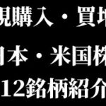 新規購入・買増し予定日本・米国株12銘柄紹介！新NISA成長投資枠におすすめ【コマツ/クボタ/キッコーマン/BTI /オルカン】【Vlog】【保有銘柄/最新情報/高配当/株主優待/NISA/決算】