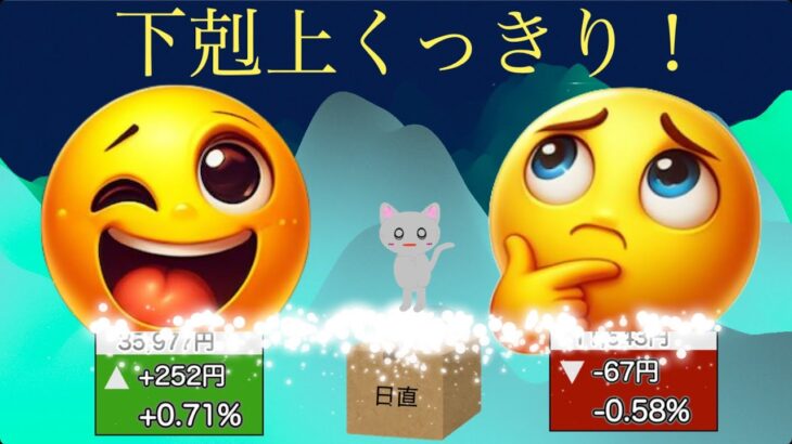 【米国株🇺🇸新NISA】あらら、今はそういうムードなのかね【インド, オルカン, S&P500トップ10,野村世界半導体 投資信託】