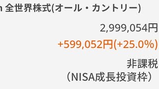 新NISA成長投資枠240万円全掛けeMIXSSlim全世界株式（オール・カントリー）オルカン-13万円 米国株復活へ！  メタプラ オルカン Nvidia eMIXSSlim米国株式（S＆P500）