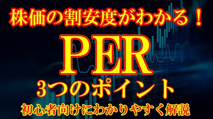 【株価の割安度がわかる！】投資初心者必見！PERで失敗しない企業分析！#投資 #投資初心者 #株式投資 #PER #株価収益率 #企業分析 #投資指標 #投資CAFE #FIRE #サイドFIRE