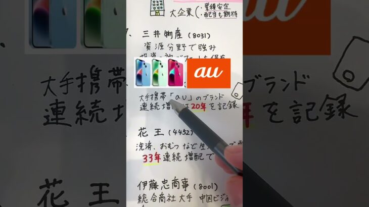 『一生持ちたい！日本高配当株厳選５選』　　#新nisa #投資初心者 #資産運用初心者 #日本株 #日本高配当株