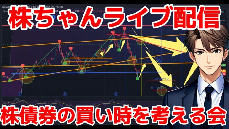 株ちゃん投資ライブ　株と債券の買い時を考える会