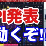 9/11.CPI発表。日本株動くぞ‼円高加速で日経平均539円安。半導体株急落止まるか。ドル円下落だけはマズイ。米国株、ナスダックどうなる。仮想通貨BTC反発。