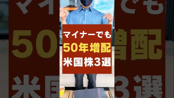 【配当金100万達成】米国株でマイナーだけど増配中の高配当株3選！ #お金 #新nisa #投資