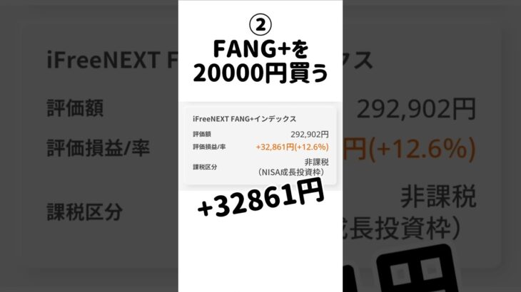 【280日目】NISAで買ってる分は長期で持つつもりだけど、早く上がってほしい💦#株式投資 #nisa #savemoney #投資信託 #新nisa #日本株 #fang #モエチャッカファイア