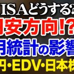 新NISAどうする？また円安方向！？雇用統計で好転！？超長期米国債ETF（EDV)　　日本に与える影響を解説　投資家税理士が本音を語る