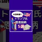 トランプ氏勝利、トランプ銘柄5選・米国株編！#shorts #トランプ銘柄 #市場 #新nisa #nisa #お金の勉強 #株式投資