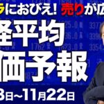 【株価予想】最新の日経平均×来週の株価見通し／トランプ人事、トランプ相場、トランプトレード、トラにおびえ！売りが広がる？円安進行！FRB利下げ急がない！日銀利上げの号砲か？／【11/18〜11/22】