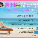 【投資信託🇺🇸 新NISA】週刊・投資信託　eMAXIS 日本半導体株、2.9%上昇🚀