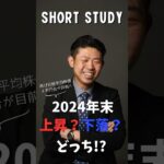 【ズバリ予想】2024年末の日経平均株価は上がる？下がる？どっち⁉︎ #shorts