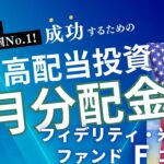 【やっぱり、米国最強NO.1！】【予想分配金提示型】#42 フィデリティ・米国株式ファンドＦコース（毎月決算・予想分配金提示型・為替Hなし）／分配金利回り27％超！／米国株式／フィデリティ／復活のF