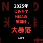 つみたてNISAの米国株，S&P500、エヌビディア、マグニフィセント7、オルカン、レバナス暴落です。