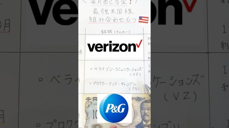 『1〜12月まで！✨毎月配当金が貰える最強米国株6つ🇺🇸🗽』　　　#新nisa #投資初心者 #資産運用初心者 #米国株 #高配当株 #お金の知識 #pr