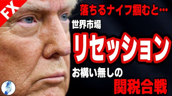 【ロシア停戦交渉拒否?!ウクライナによるモスクワ攻撃】【米国金利 米国株  ドル円】落ちるナイフ掴むと…／世界市場リセッション／お構い無しの関税合戦｜最新の相場を分析 2025年3月13日